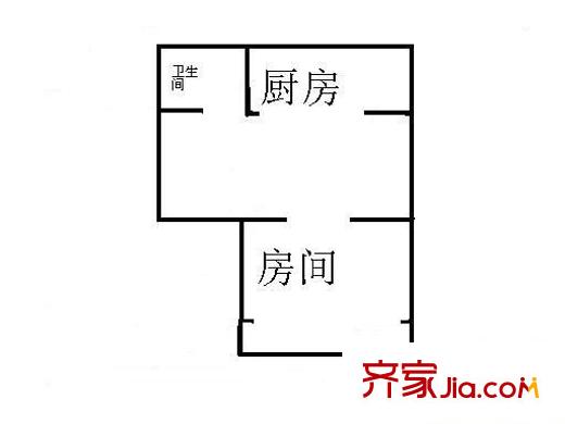 新盛花園(勝浦)戶型圖戶型圖 1室1廳1衛(wèi)1廚