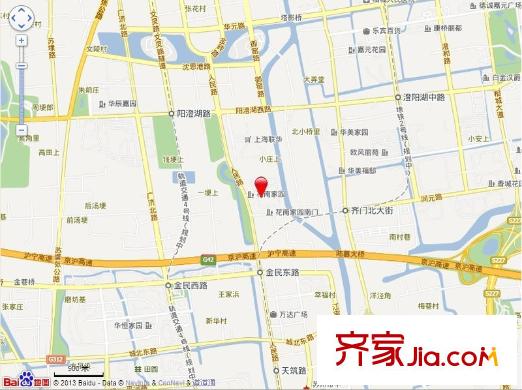 花南家園交通圖
