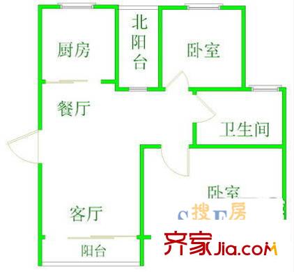吳中名邸 戶型圖