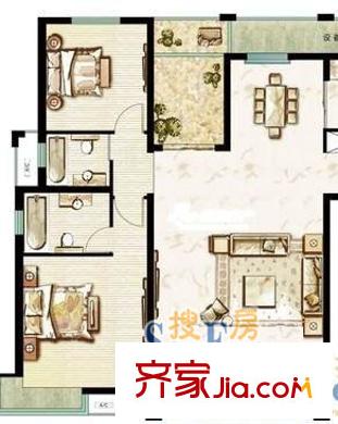 吳中名邸 戶型圖