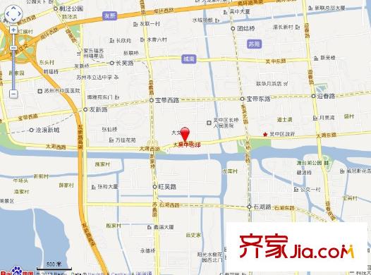 吳中名邸交通圖