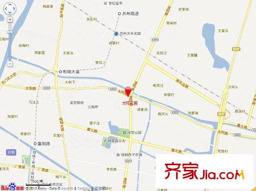太陽(yáng)花園交通圖