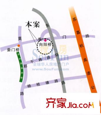 東城明月交通圖