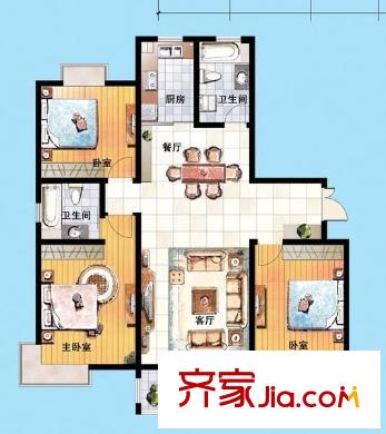 東城明月戶型圖