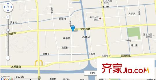 水香六村交通圖交通示意圖