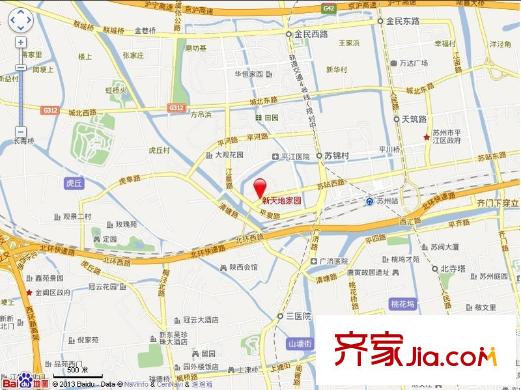 新天地家園交通圖