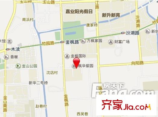 浙建楓華廣場公寓交通圖