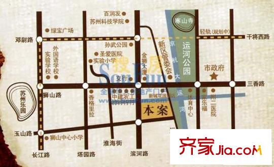 國際公館交通圖
