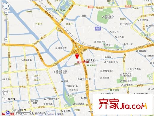嘉業(yè)陽光城交通圖