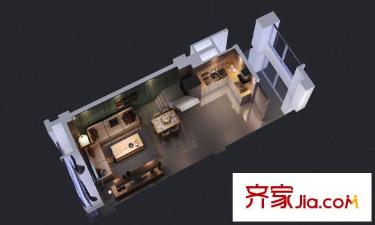星湖都市生活廣場(chǎng)公寓 戶型圖