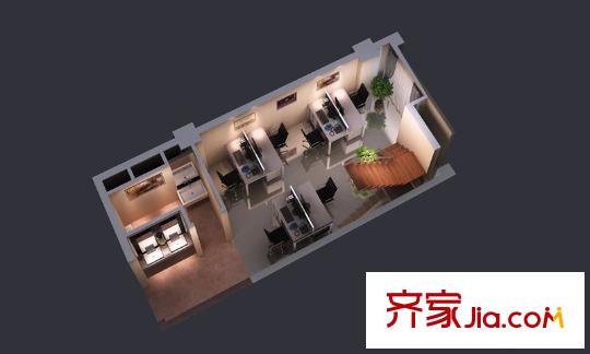 星湖都市生活廣場公寓 戶型圖
