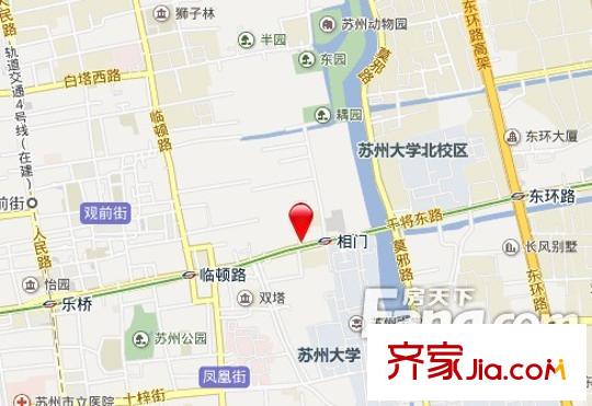 蘊(yùn)秀園別墅交通圖