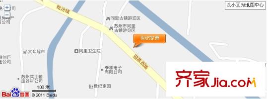世紀(jì)家園交通圖 