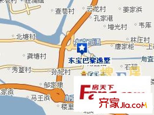 東寶巴黎逸墅交通圖