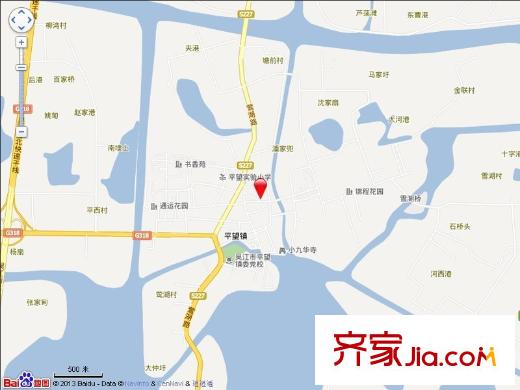 半島豪門府邸交通圖