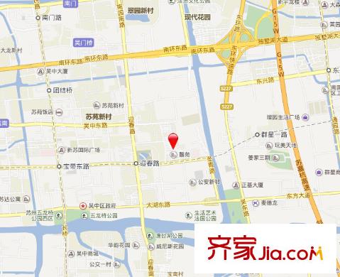 長(zhǎng)橋新村別墅交通圖