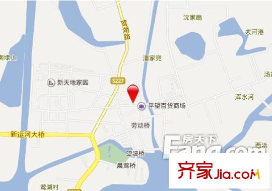 半島豪門府邸交通圖