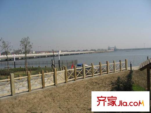 半島豪門府邸配套圖小區(qū)旁長橋鏈接桃源生活彼岸