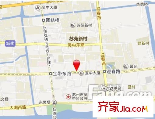 嘉寶花園別墅交通圖
