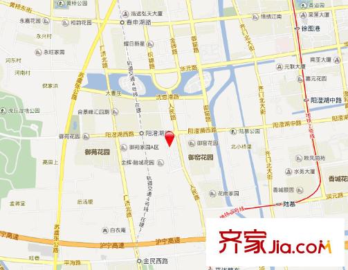 金輝九緯交通圖