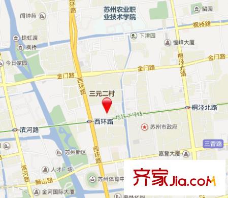 白蓮花園別墅交通圖