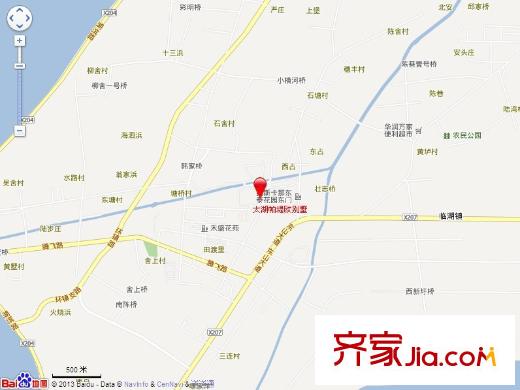太湖帕堤歐別墅交通圖