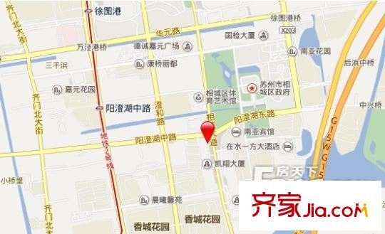 靜湖國際水岸交通圖
