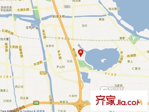 首開常青藤別墅交通圖