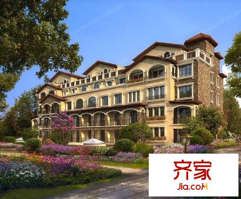 首開常青藤別墅外景圖