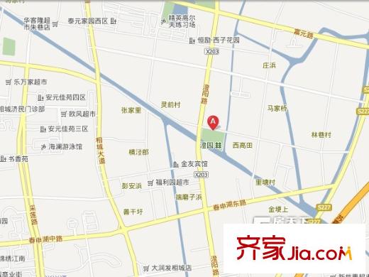 澄園交通圖