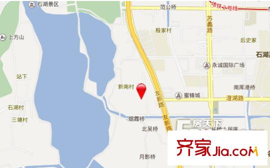 世茂石湖灣別墅交通圖