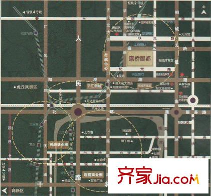 康橋麗都別墅交通圖