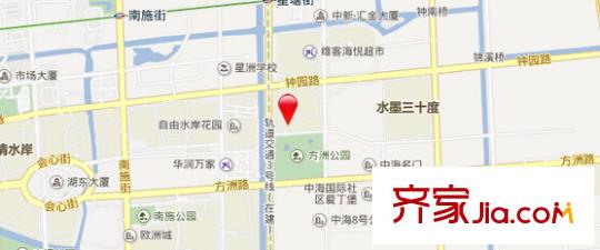 中海國際社區(qū)六區(qū)別墅交通圖