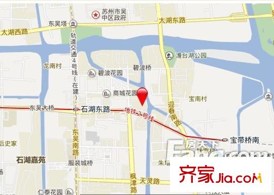 香格里拉花園別墅交通圖