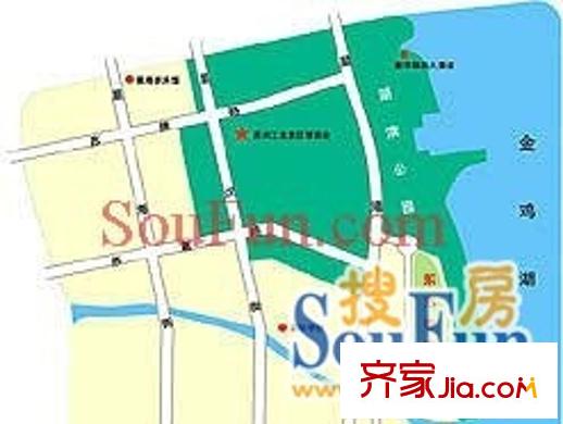 東方春曉交通圖