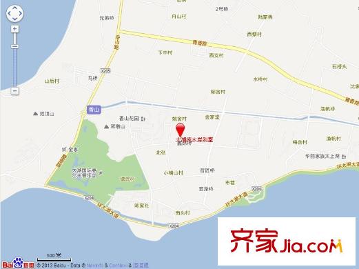 太湖純水岸別墅交通圖