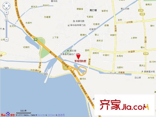 胥香園別墅交通圖