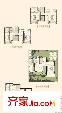 錦澤苑E戶型 6室5廳4衛(wèi)1廚