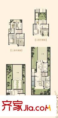 錦澤苑A戶型 5室4廳4衛(wèi)1廚