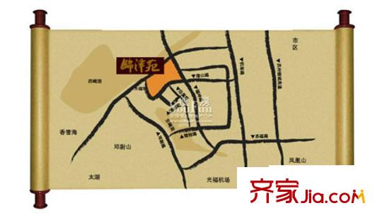 錦澤苑交通圖