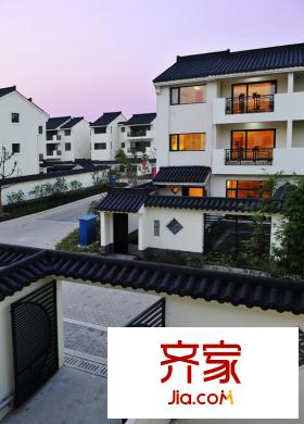 錦澤苑小區(qū)夜景（2010.11.30）
