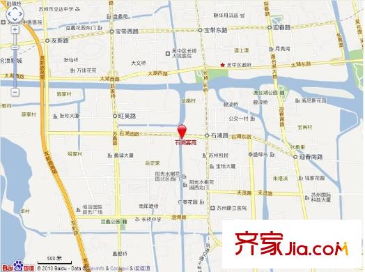 石湖嘉苑交通圖