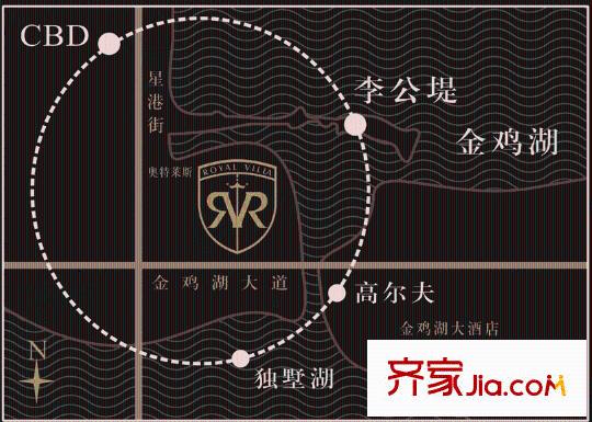 中海世家交通圖 