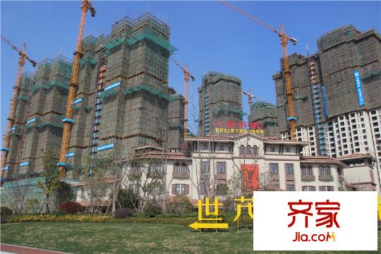 世茂東外灘工程進(jìn)度（2014.02）