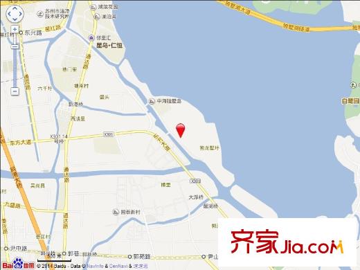 保利悅平方米區(qū)位示意圖