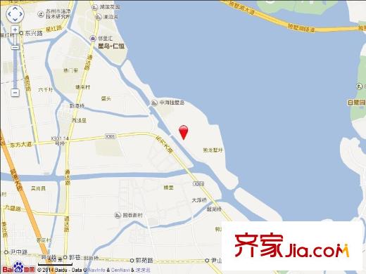 保利悅平方米區(qū)位示意圖
