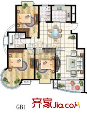 常發(fā)香城名園  戶型圖