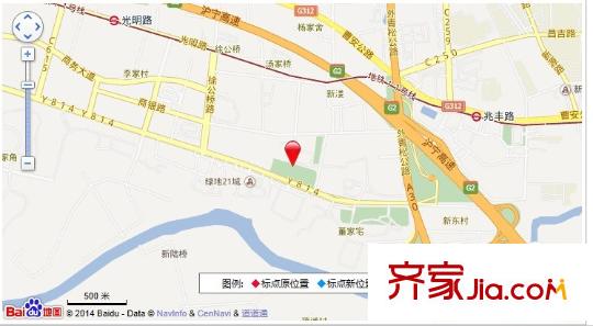 金城花園交通圖昆山  