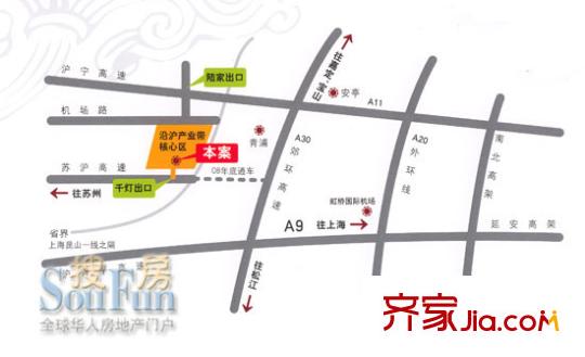 佑林泰極交通圖