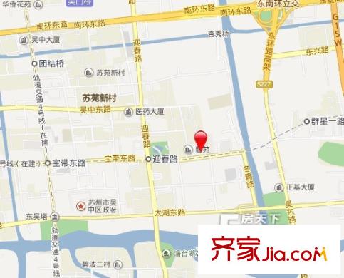長橋新村交通圖